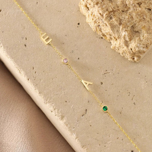 Letter Necklace Beautiful Style Minimalist